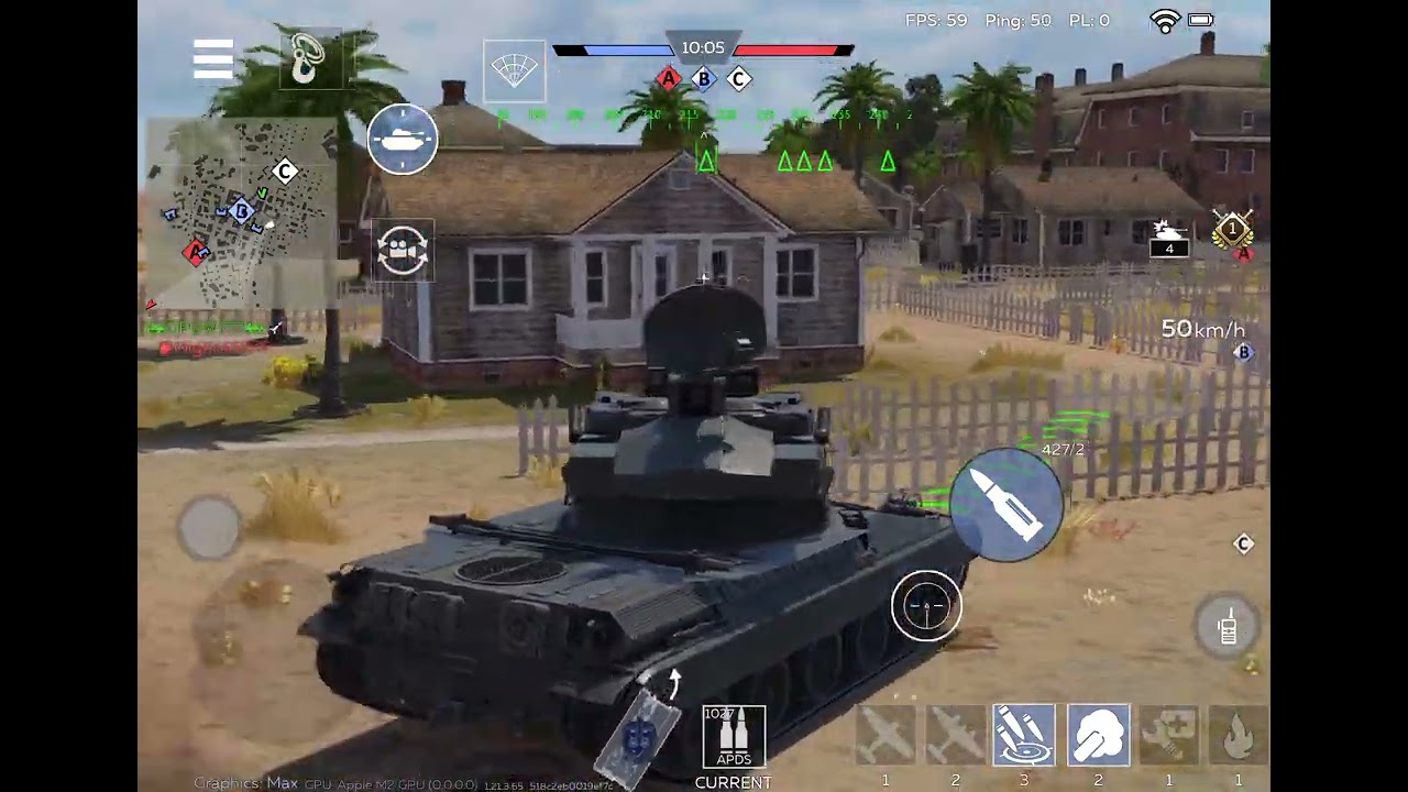 The AMX 30 dca is the 2nd best AA