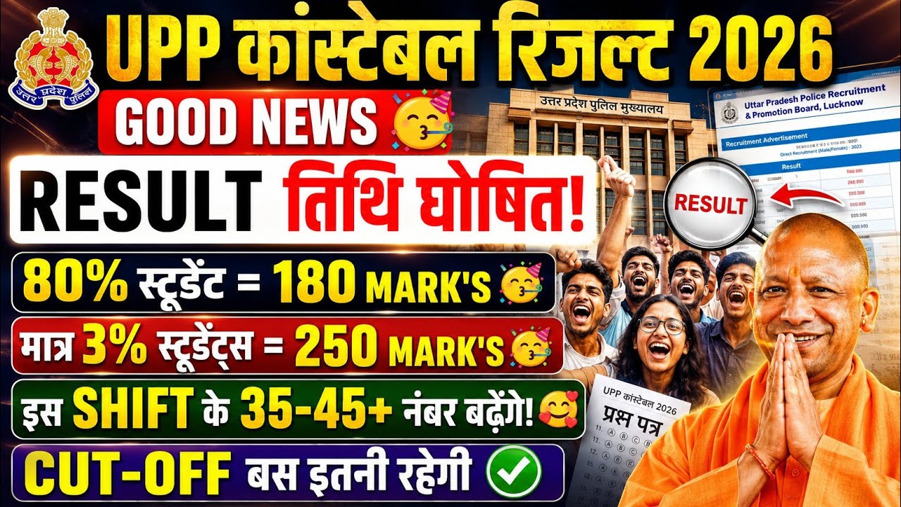 UP Police Expected Cut Off 2026🔥| UP Police Constable Cut Off 2026🔥| UP Police Cut Off Analysis🔥