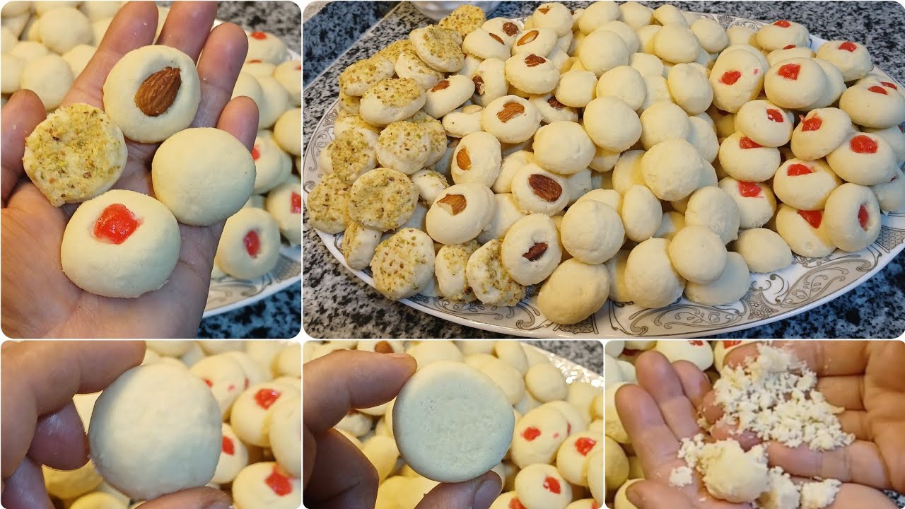 الغريبة الناعمة الدايبة في البق💯 أسهل وصفات العيد زي محلات الحلواني مع بديل السمنه البلدي الأصلية💫