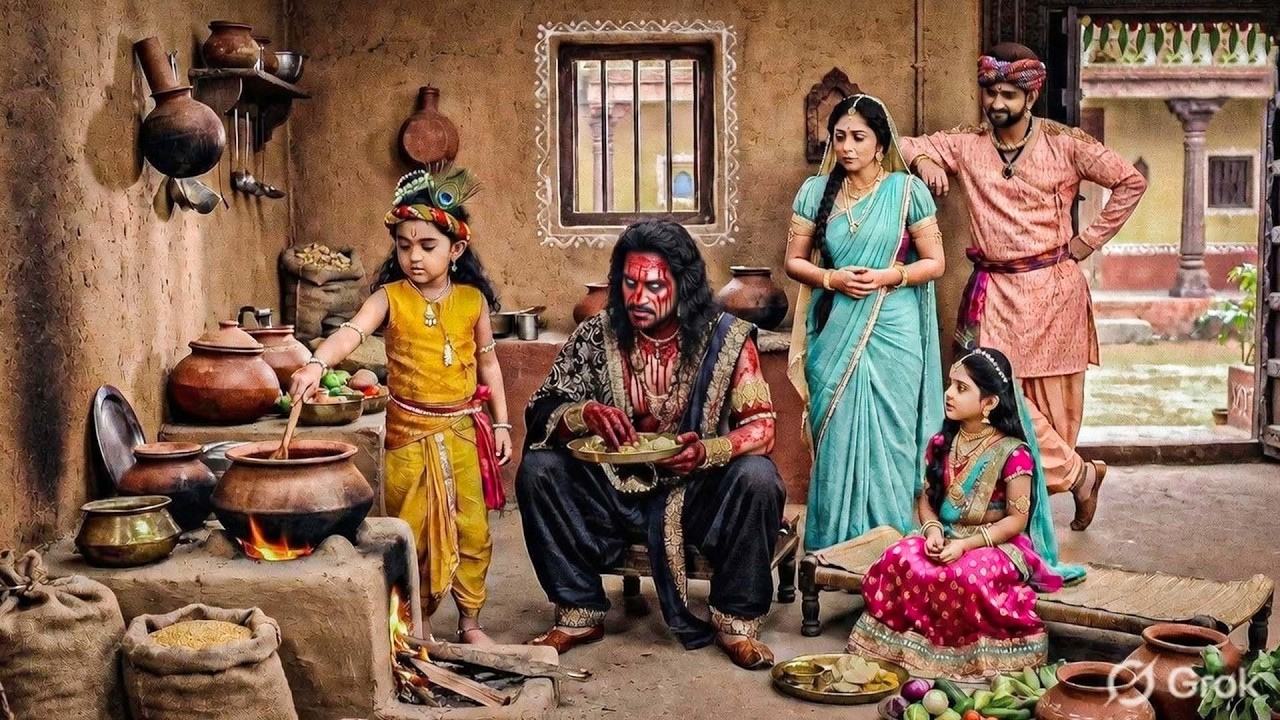 #कान्हा के घर में घुसा #राजा के रूप में एक सैतान | #krishnaleela || #यशोमतीमैय्याकेनंदलाला || #kanha