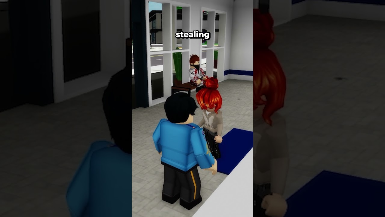 FATHER FORCES HIS DAUGHTER TO STEAL #brookhaven #roblox  #brookhavenroleplay