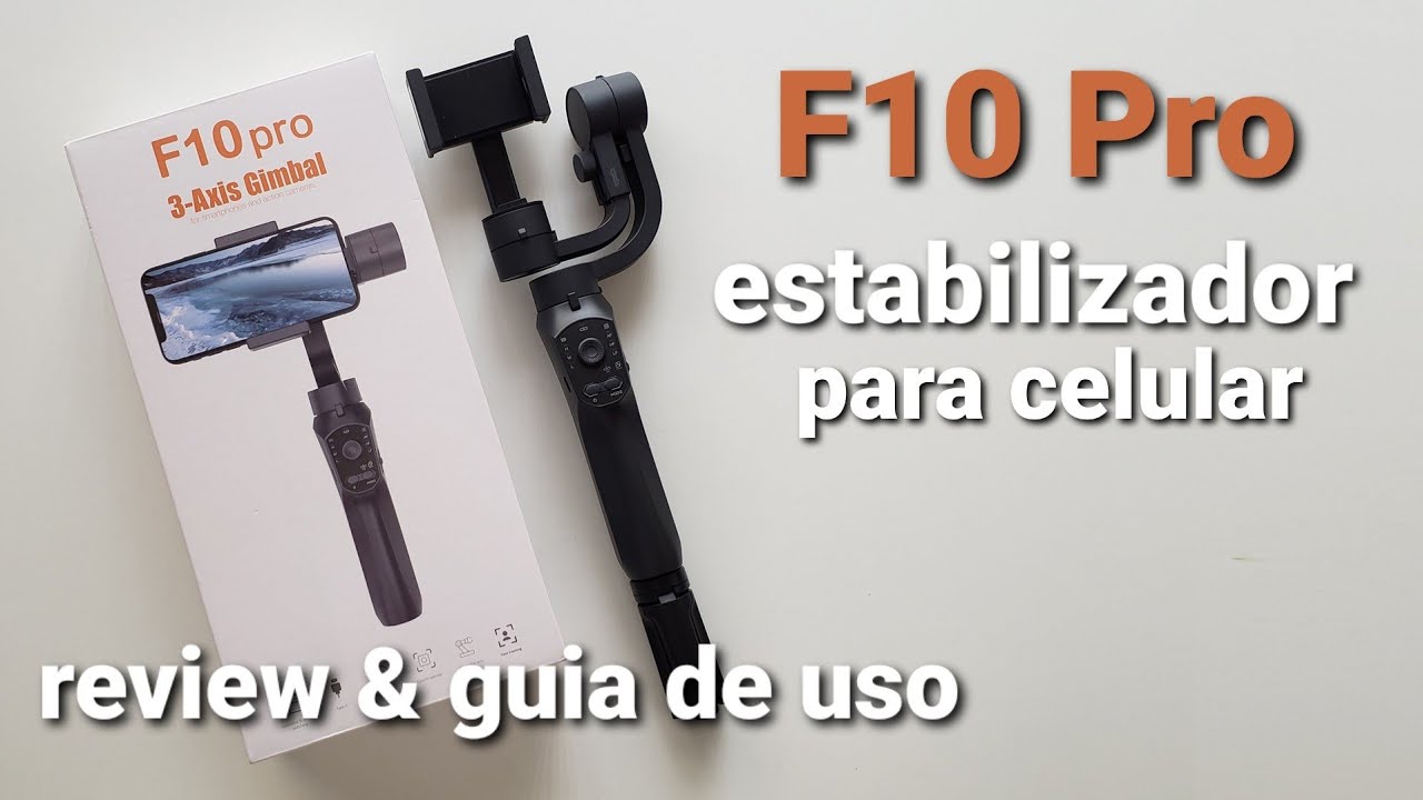 GIMBAL F10 PRO | el MEJOR estabilizador de camara para smartphone | Guia de Uso