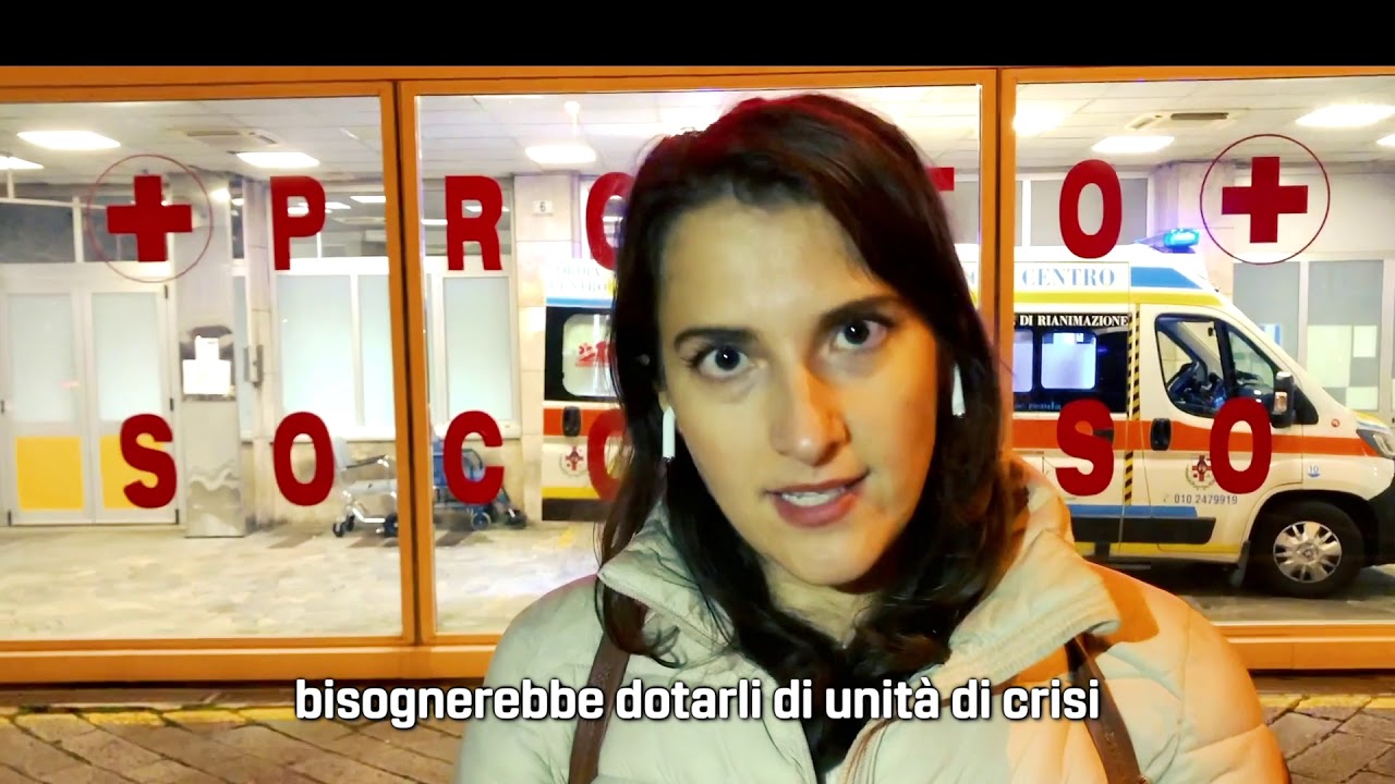 Pronto soccorso Galliera - Immagini agghiaccianti