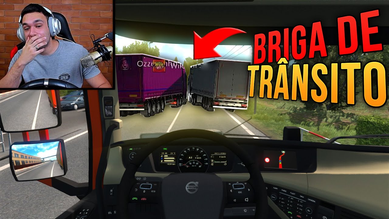 FUI BANIDO do ETS 2 por CAUSA DESSA ROTA!