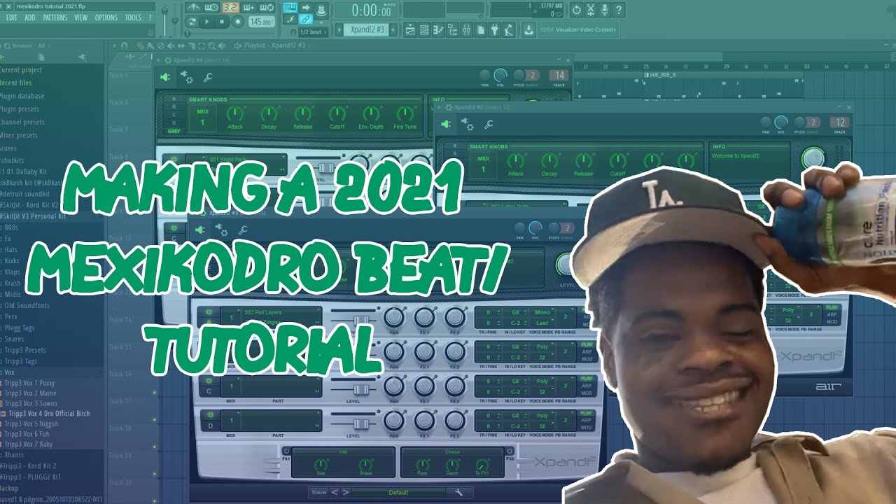 How to make a Mexikodro / Pluggz Beat in 10 minutes PART 3⏰  ||  FL Studio 2021