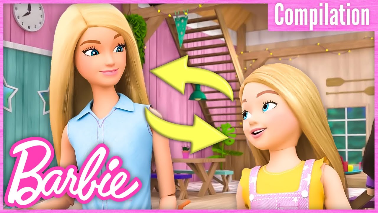 Barbie & Chelsea Swap Places! Barbie Sister Switch Full Series & Chelsea Music Videos! | Compilation