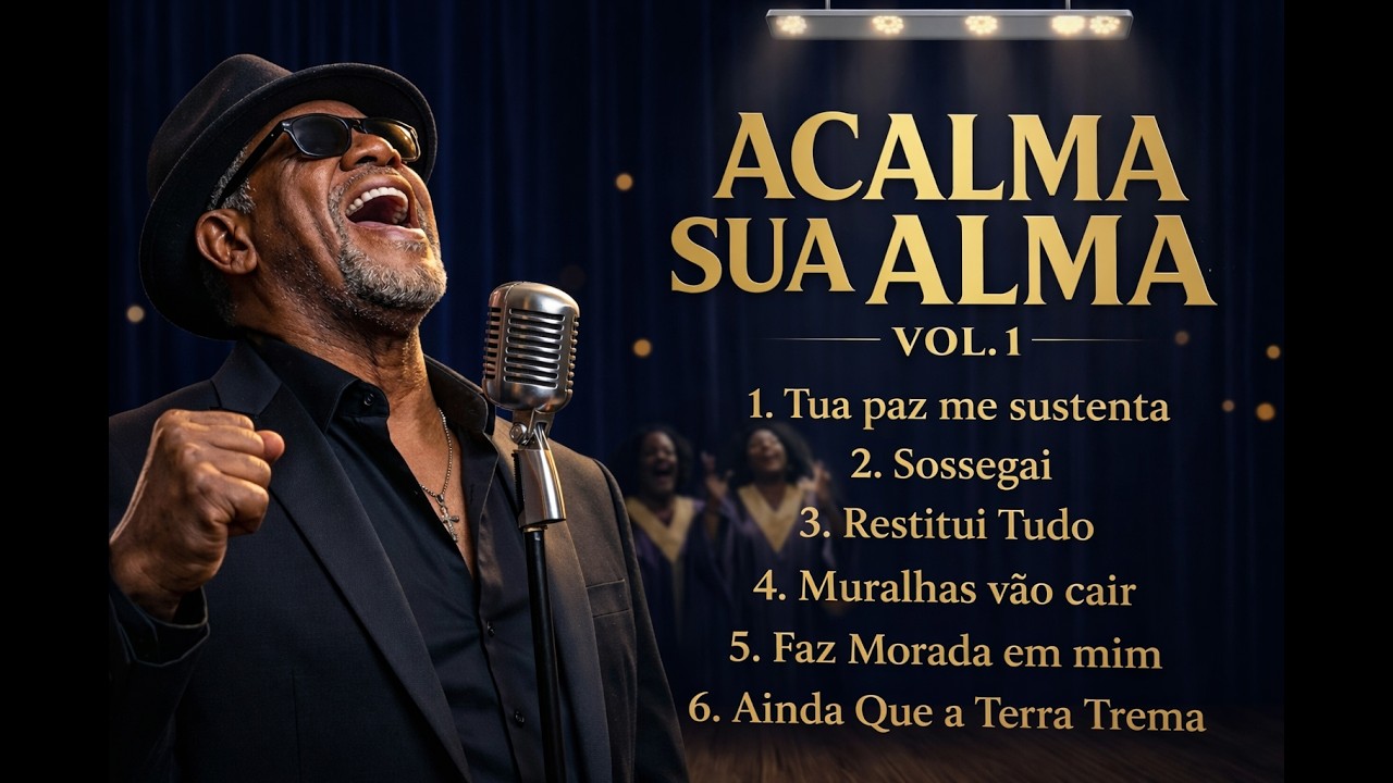 Coração Aflito? 🛡️ ACALMA SUA ALMA | 30 Min de Paz e Restituição (Black Soul) | @RedeGospelSoul