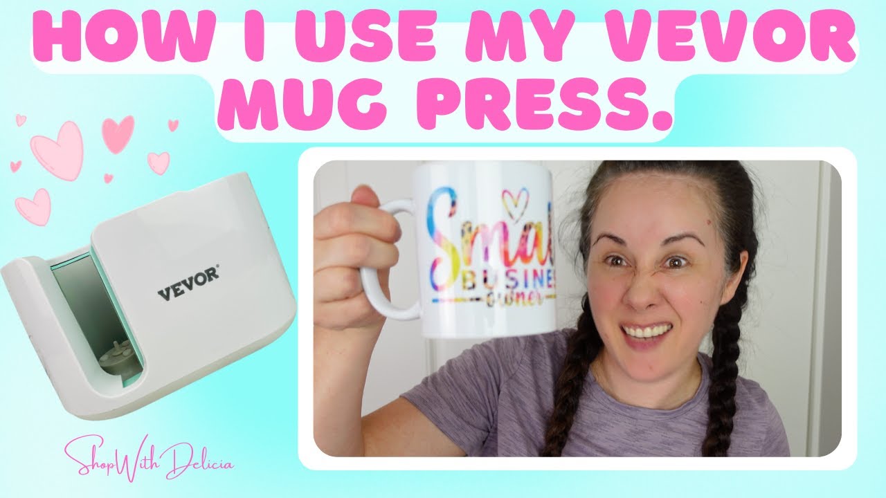 How I use my Automatic Vevor Mug Press | Sublimation for my small business | New to Sublimation