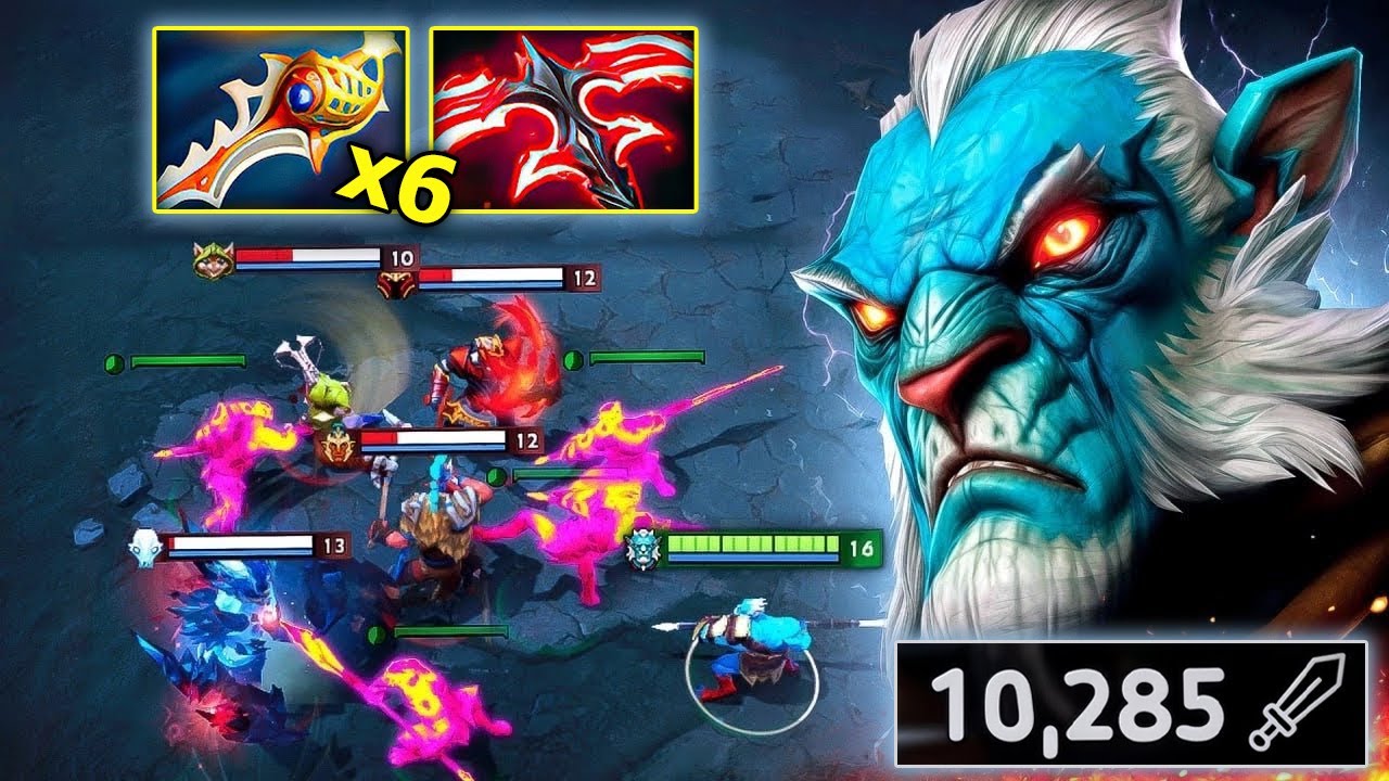 INSANE +10,000 Attack Damage Phantom Lancer 47Kills🔥🔥🔥by Goodwin Broken | Dota 2