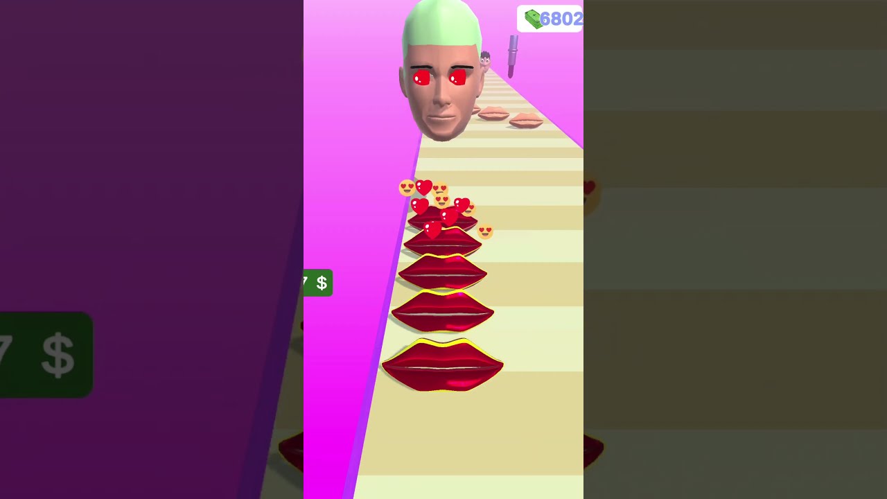 Lips Stick Run Master Game #57 