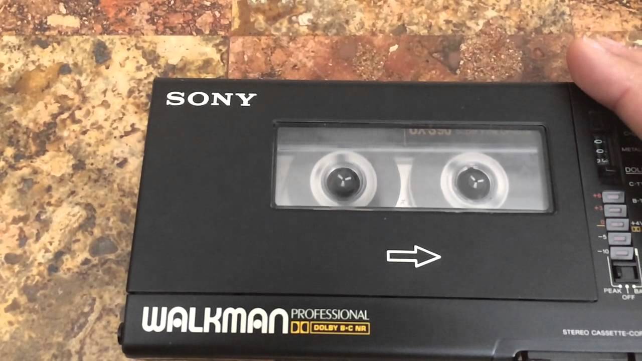 Sony Walkman WM-D6C, Proffesional Cassette player recorder Dolby B C Speed tune Line out Line in/mic