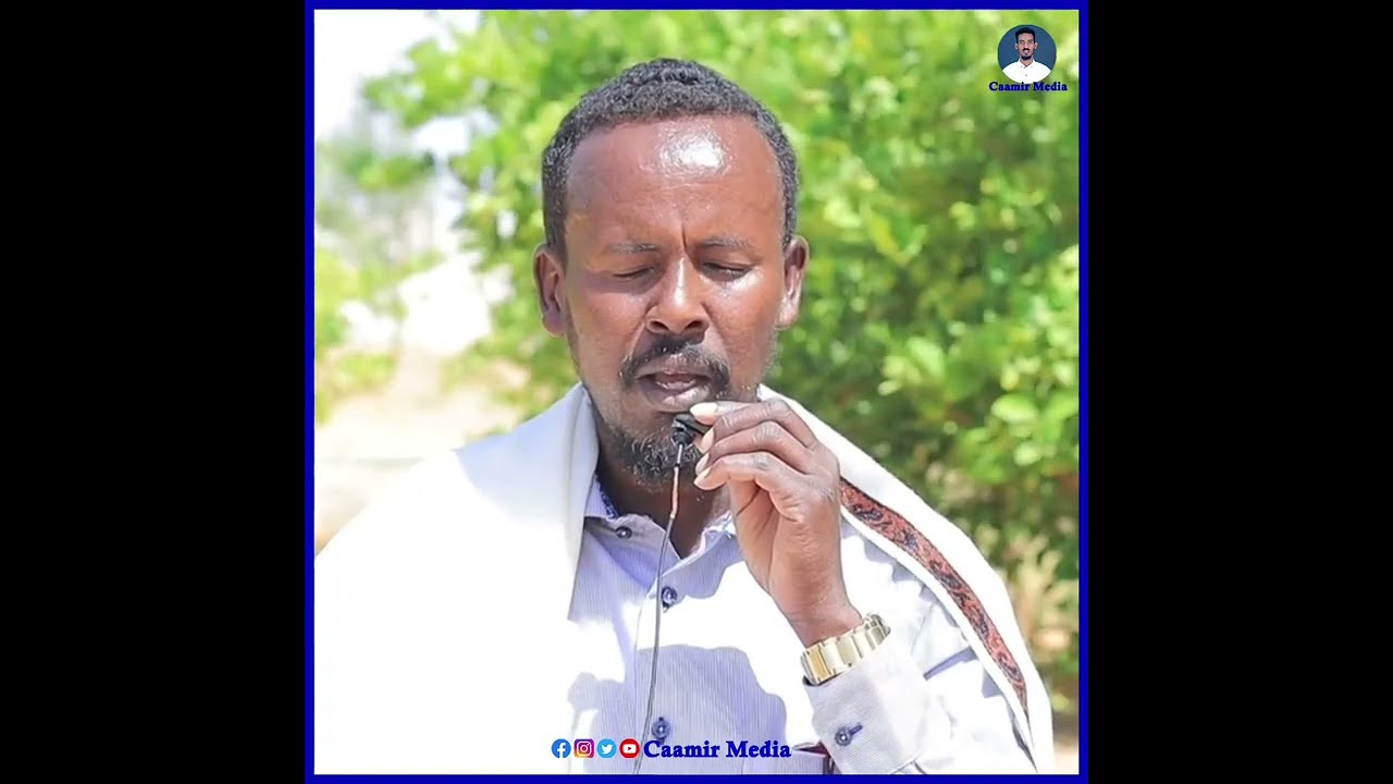 Abwaan Maxamed Ildab''Habsan buu qabiilkii noqday, nin walbaa hankiisuu tashigga ka hadli doonaaye,