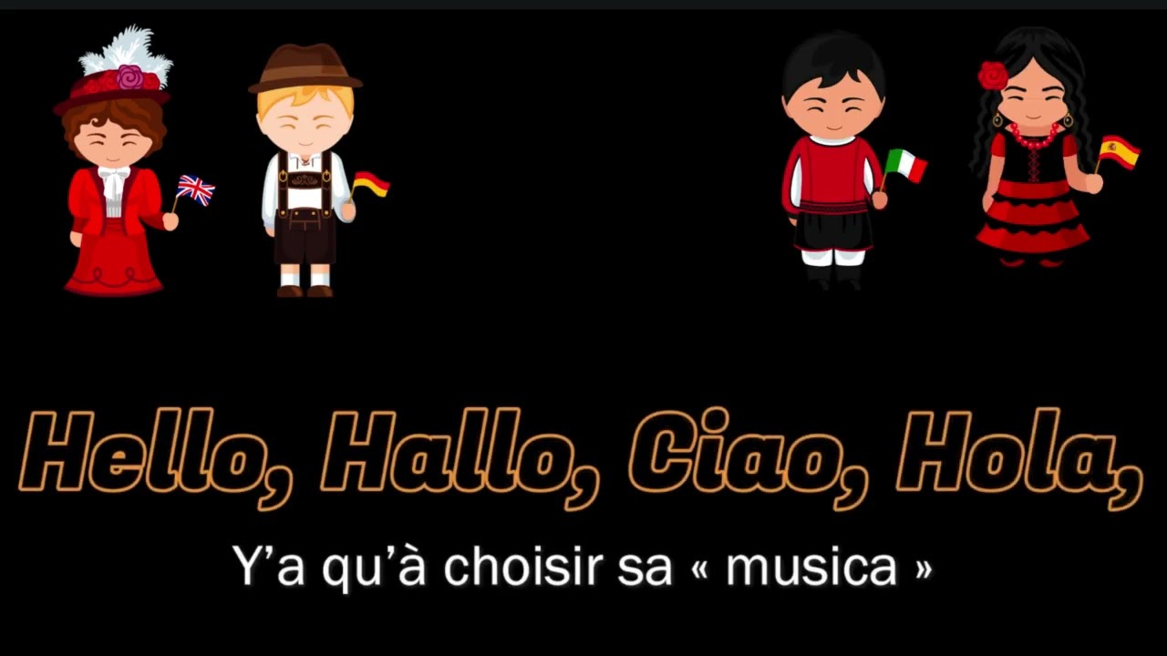 Hymne pour les 150 ans  Karaoké 3 voix  Cours Saint François