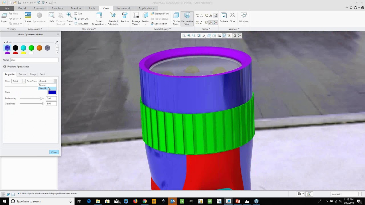 Creo Render Studio (Creo Design Extension CDE)