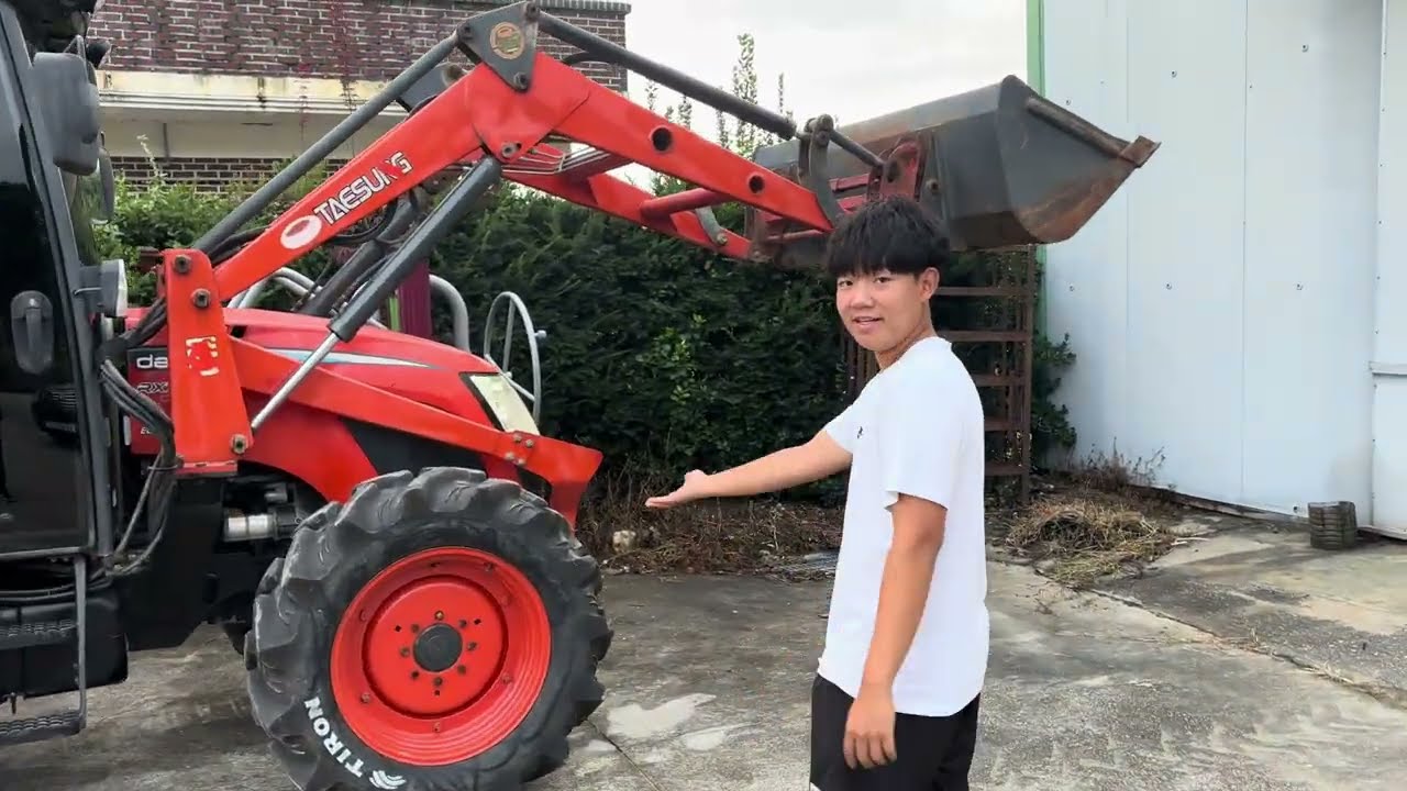 트랙터 또 바꿨습니다~~ 대동RX700 