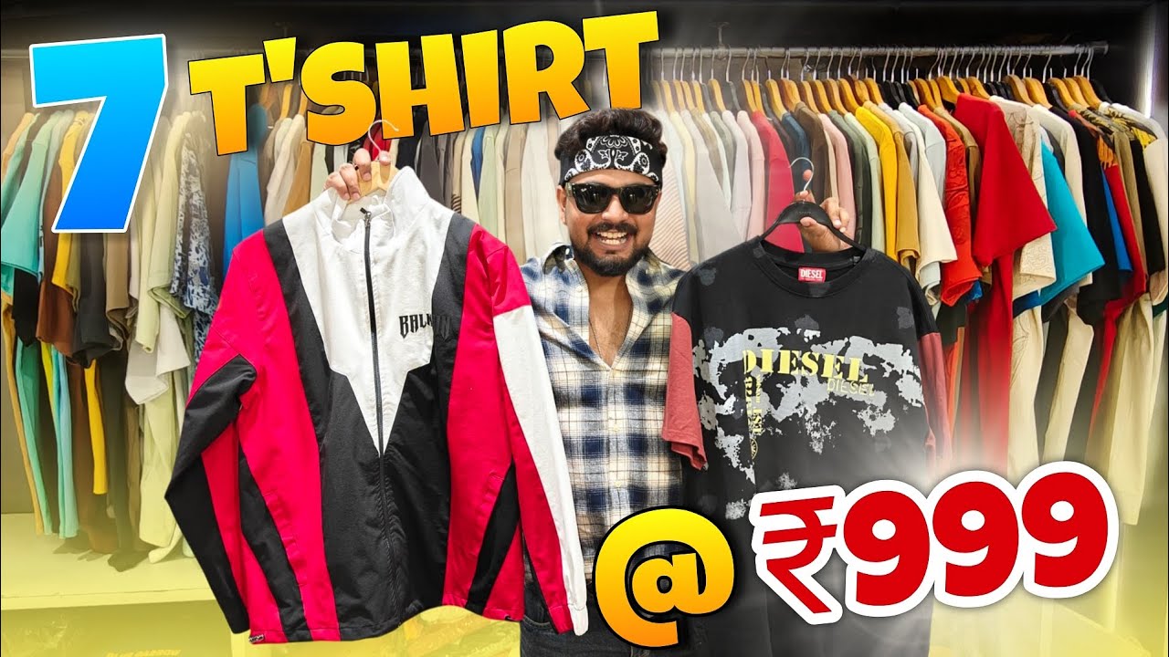 7 T'Shirt @ ₹1000 | Kolkata Cloth Market | Attire Prism 