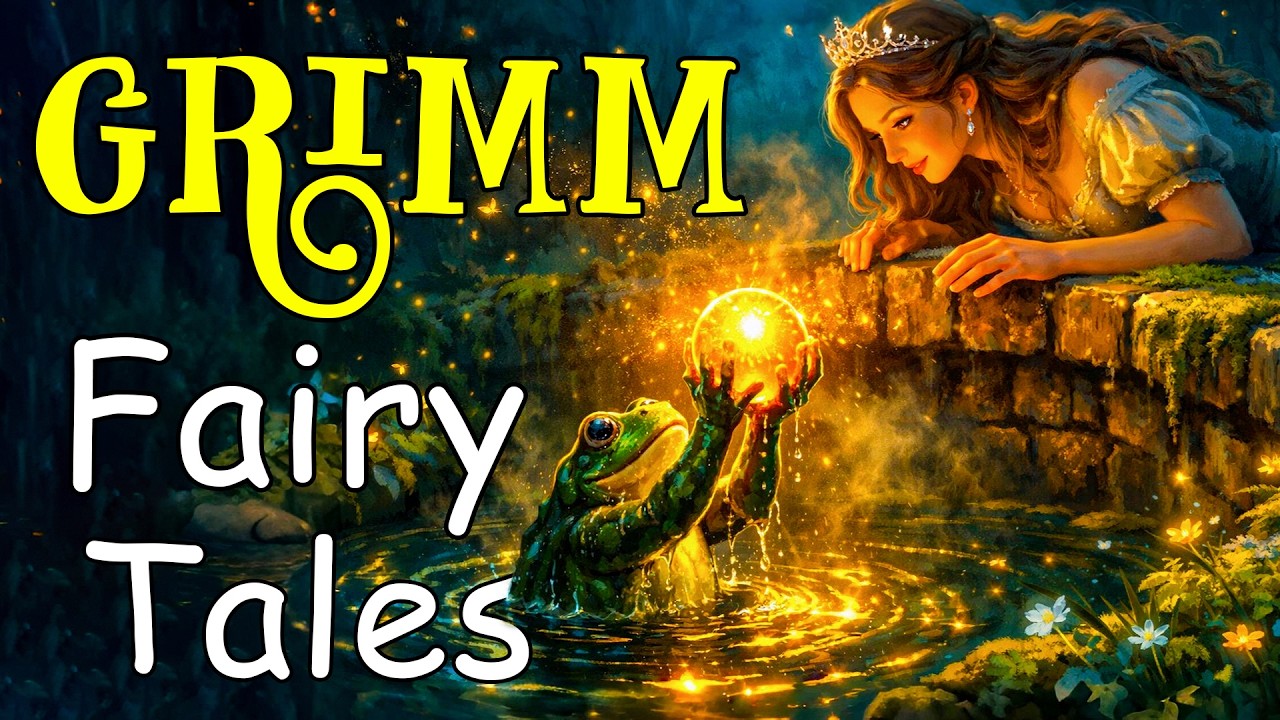 💤 Remastered 💤4 HRS of Sleepy Bedtime Fairy Tales | The Frog-King, or Iron Henry & Other Tales