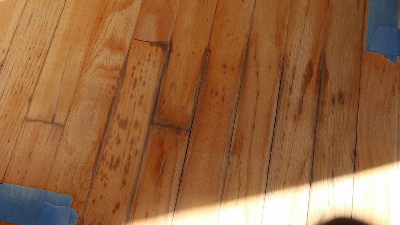 How to remove hardwood floor stains