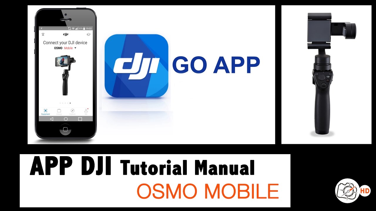 Como usar APP DJI Go OSMO MOBILE  | Tutorial Manual | Jesus Botaro