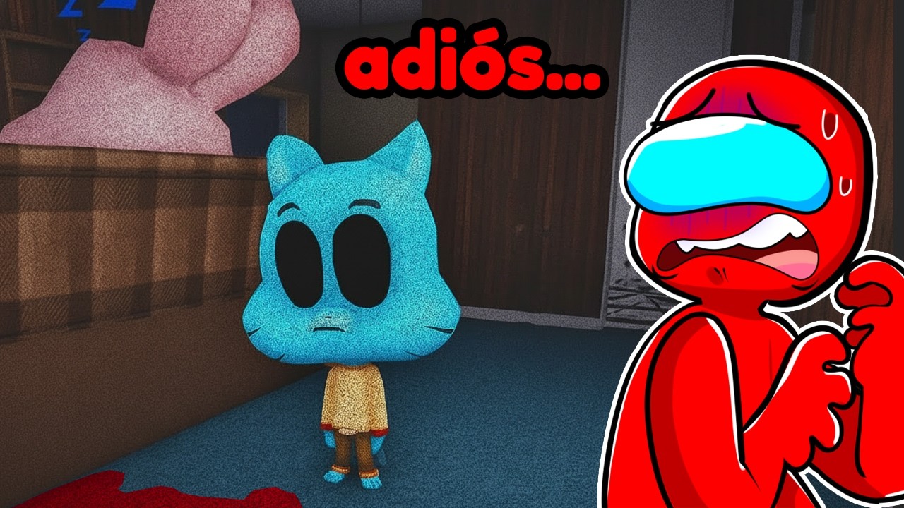 Entré al ATERRADOR MUNDO DE GUMBALL en Roblox 😱 ¿LO CONSEGUIREMOS?