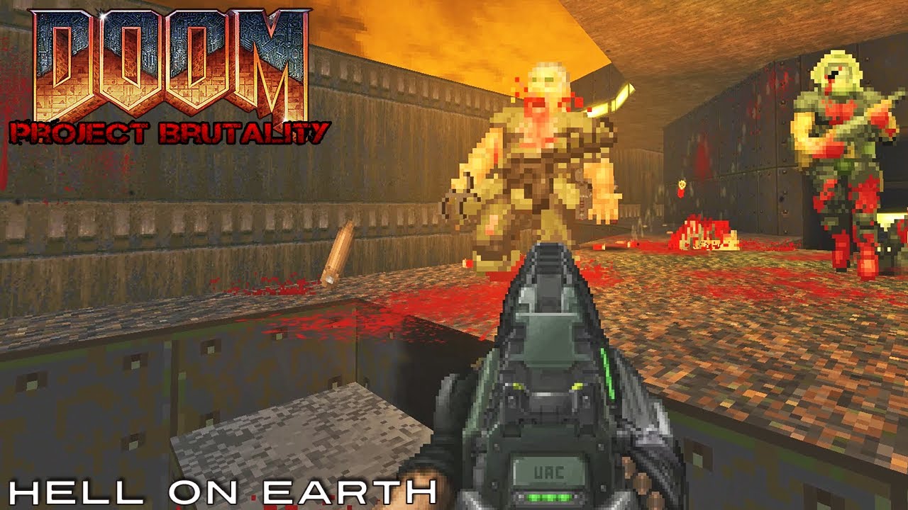 PROJECT BRUTALITY with Doom II Hell On Earth #1