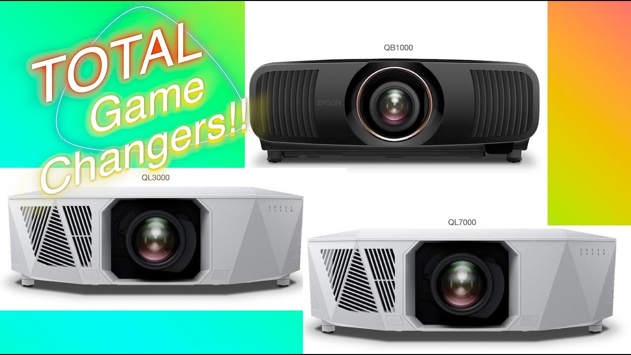 Everything You Need to Know About Epson's Killer New QB1000, QL3000, and QL7000 4K HDR Projectors!
