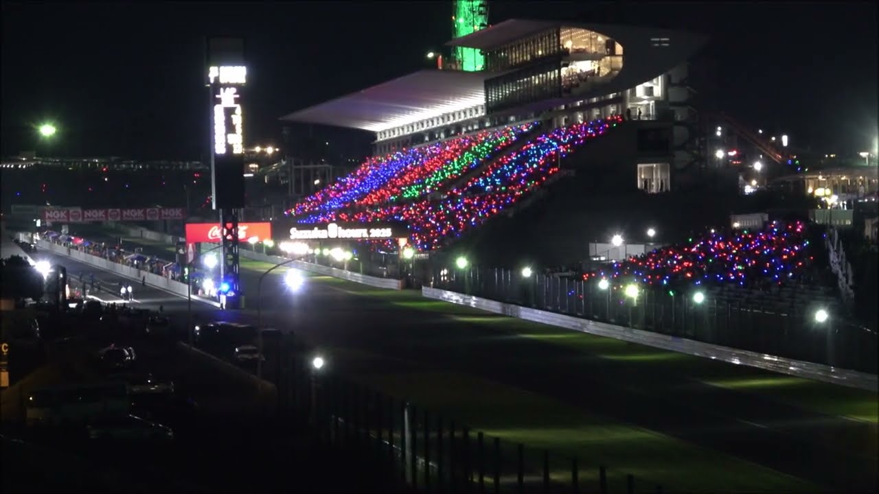 チェッカーで花火上がりました！鈴鹿8耐 決勝  2025 SUZUKA8hours  鈴鹿サーキット