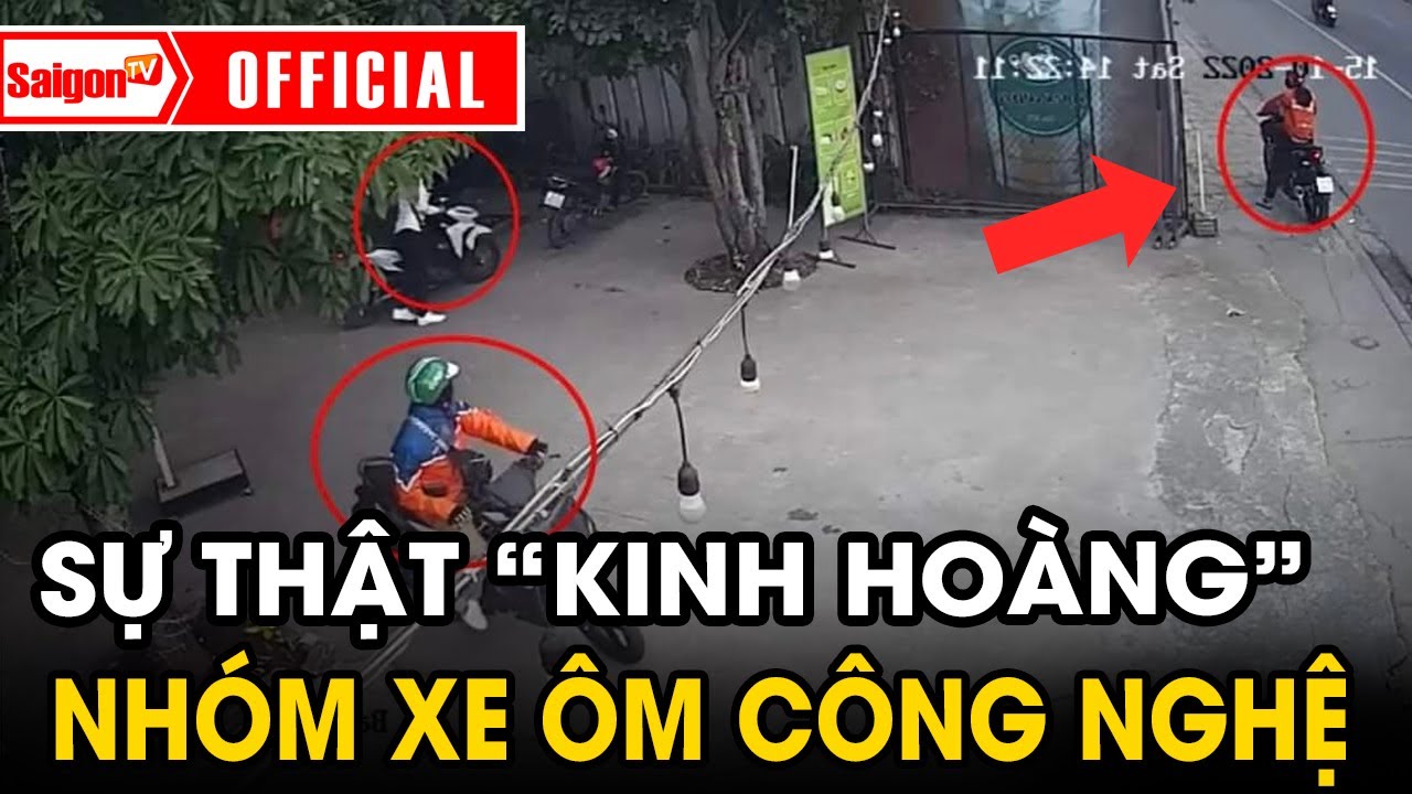 Sự thật &ldquo;kinh ho&agrave;ng&rdquo; về nh&oacute;m shipper xe &ocirc;m c&ocirc;ng nghệ chuy&ecirc;n hoạt động ở B&igrave;nh Dương| Tin tức SaigonTV