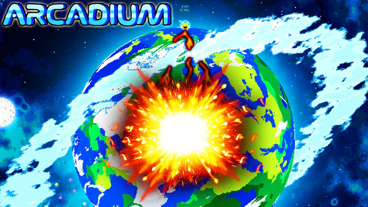 Space Horde Survivor Where You Harvest PLANETS! | Arcadium Space Odyssey