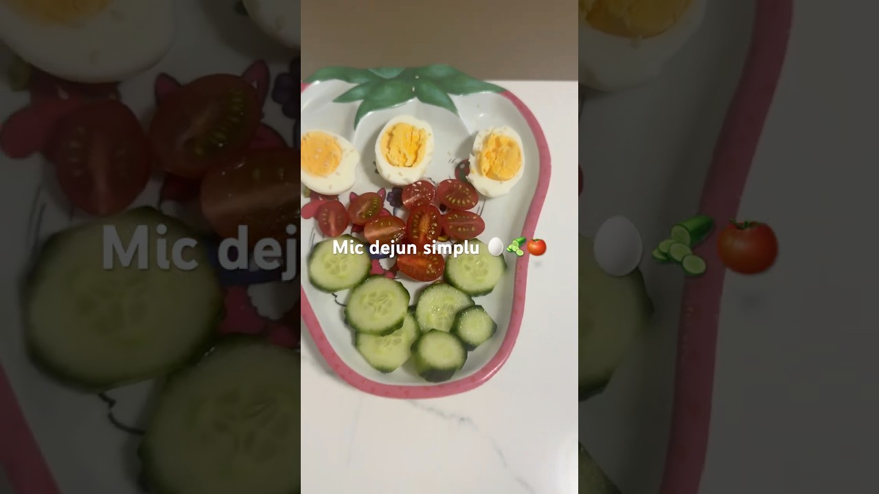 Mic dejun simplu și sănătos – Ziua 0 