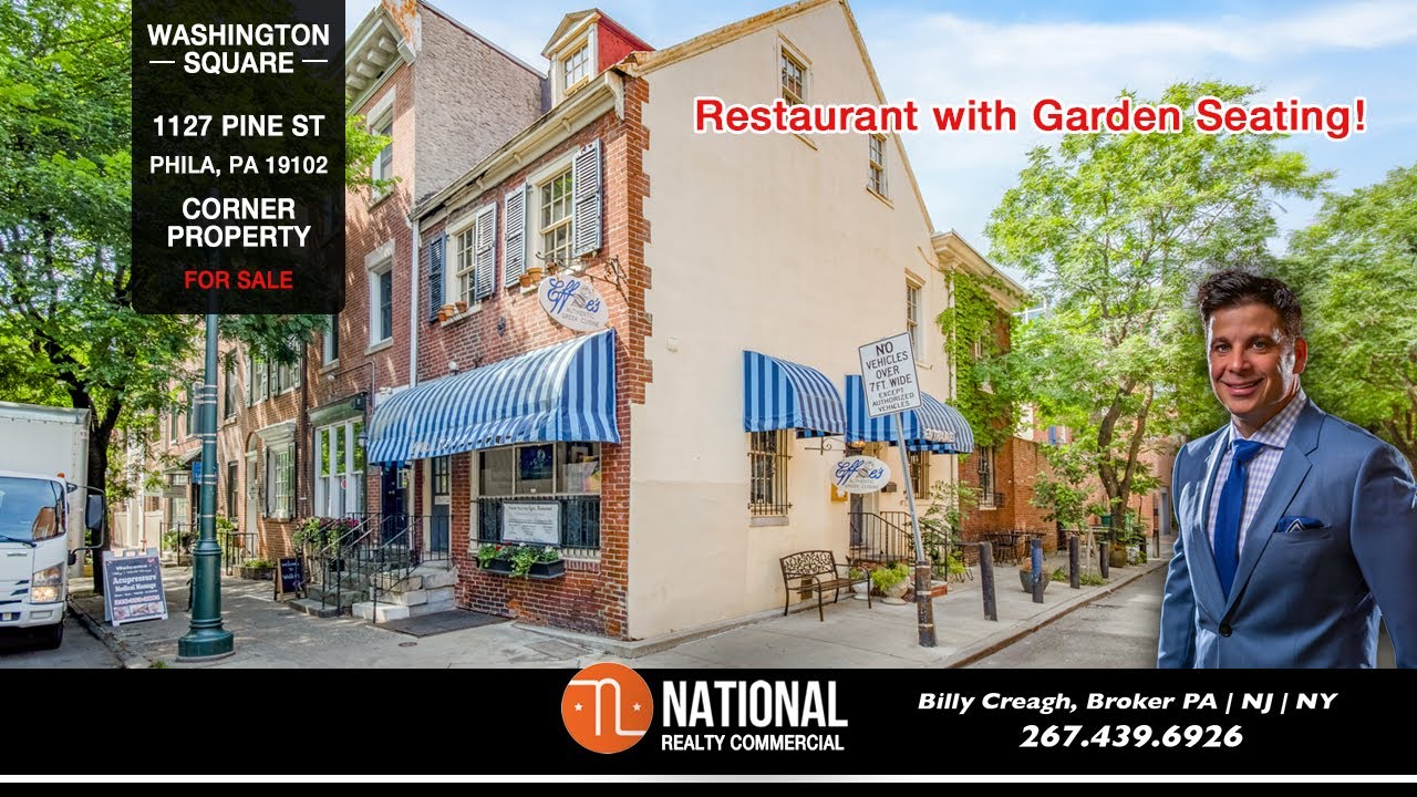 Corner Restaurant in Washington Square For Sale | Billy Creagh, Broker