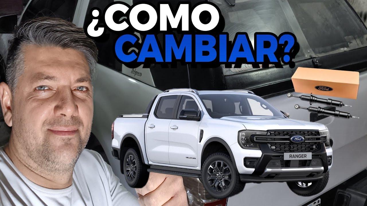 ¿Cómo CAMBIAR Amortiguadores Delanteros De Ford Ranger?