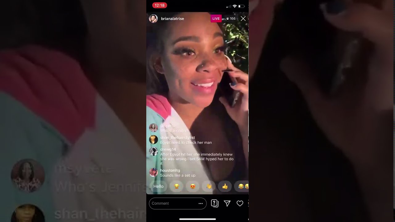 Briana Latrise Brawl with Egypt