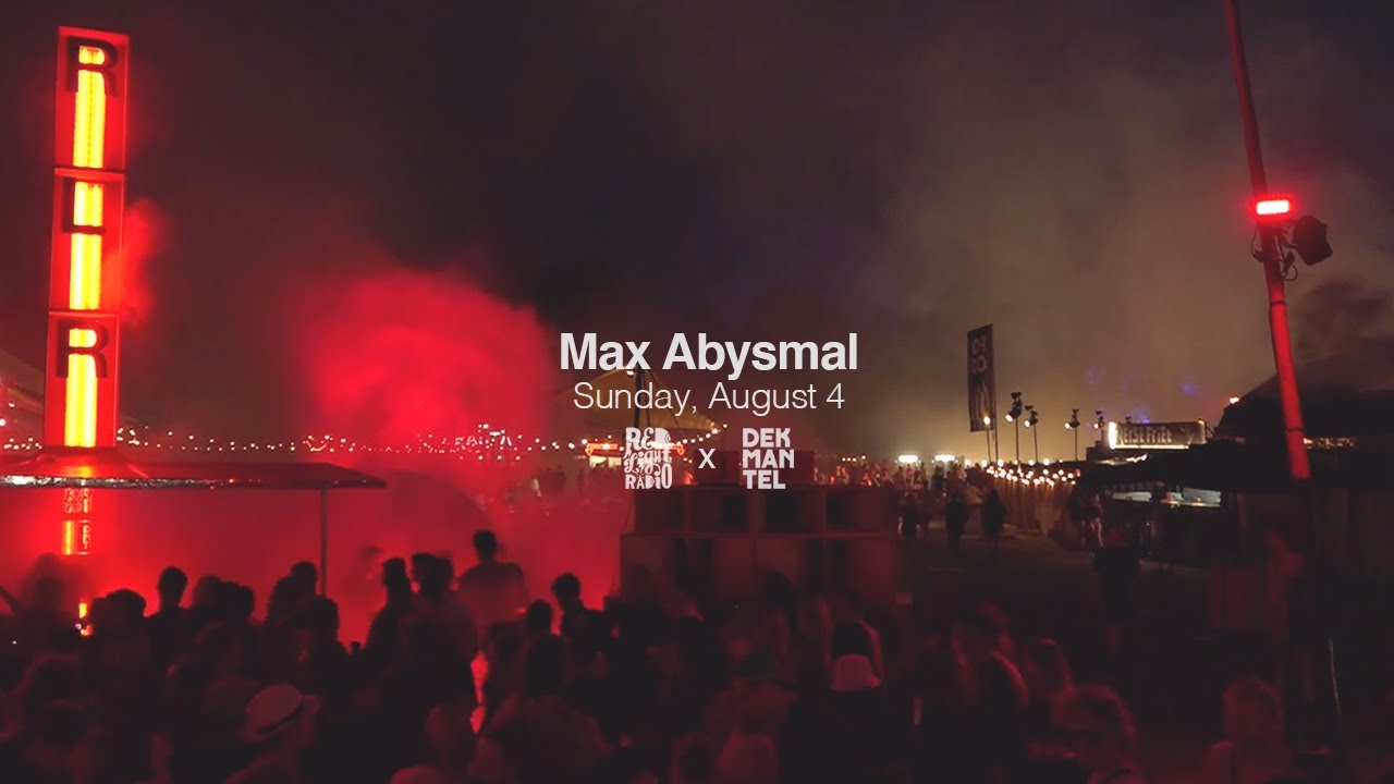 Max Abysmal - Dekmantel Festival 2019