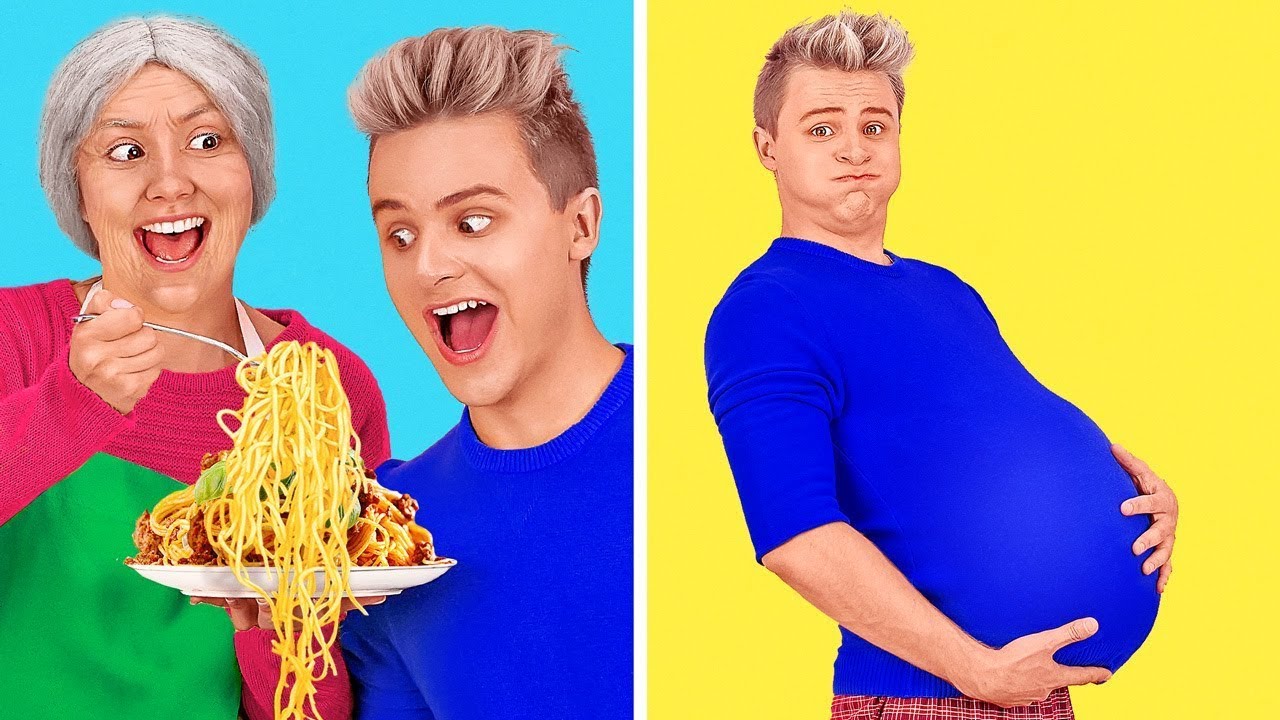 SITUAȚII ALIMENTARE AMUZANTE, PRIN CARE AM TRECUT TOȚI || Momente amuzante, marca 123 GO! FOOD