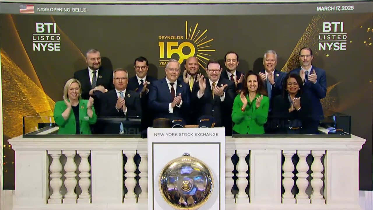 Reynolds American Inc. & BAT PLC (NYSE: BTI) Rings The Opening Bell&reg;