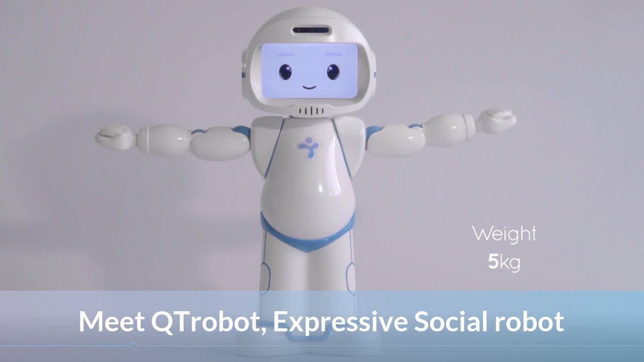 QTrobot - Expressive Humanoid Social Robot - Robust platform for research and development