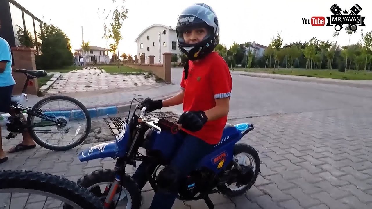İKİ TEKER AŞKI KÜÇÜKLÜKTEN BAŞLAR