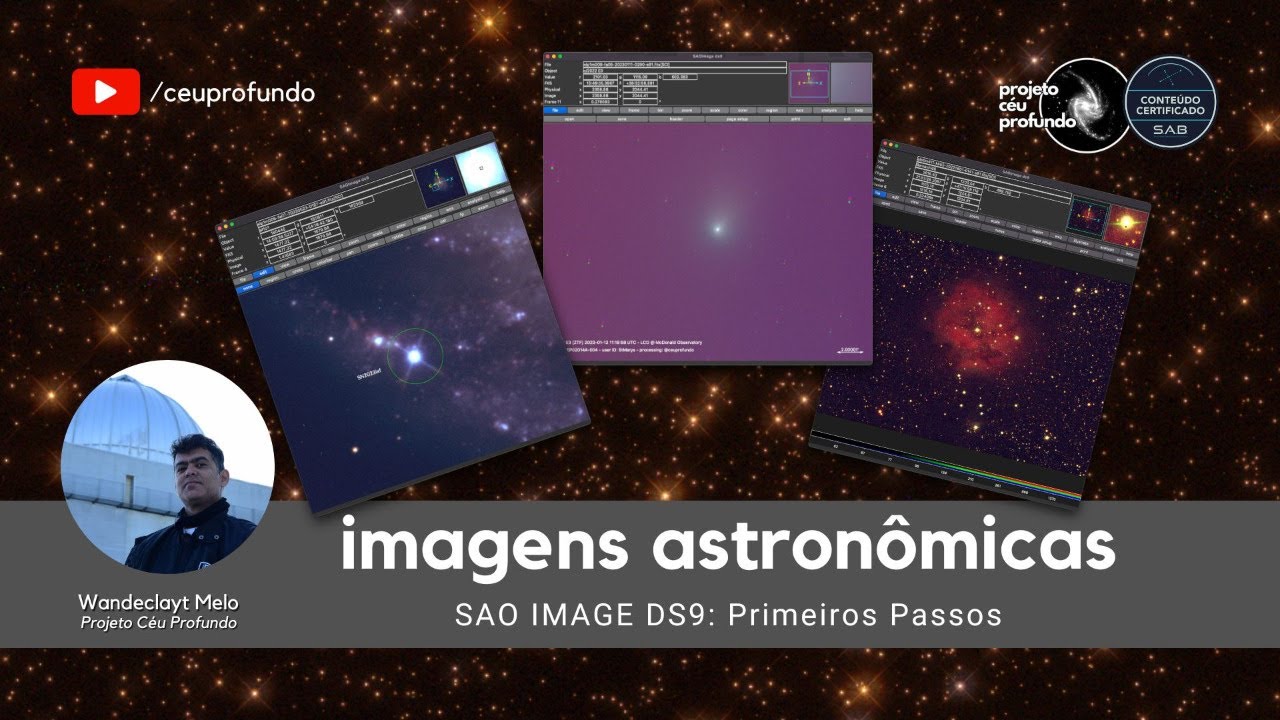 Imagens Astron&ocirc;micas - SAO Image DS9: Primeiros Passos
