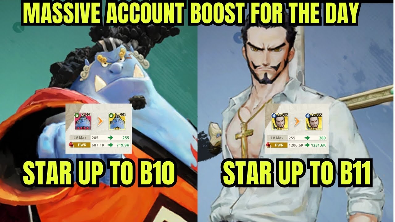 OP: Sailing Kingdom - How to get Stronger Upgrading (Jenbei 10star and 11star Mihawk)