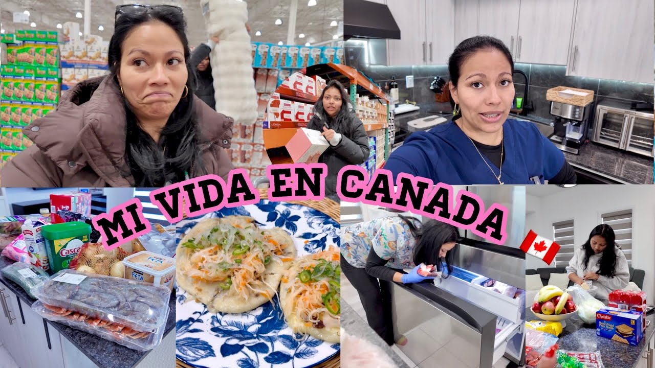 Así es mi vida en Canadá 🇨🇦| Rutina diaria,Costco haul y limpieza profunda 