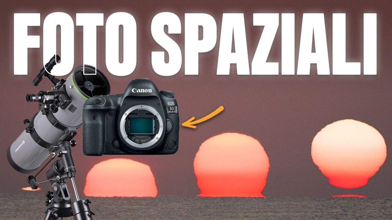 🌌 FOTO SPAZIALI con Telescopio 🔭 Come Fotografare Astri, Fulmini e arcobaleno | Critico le Tue Foto