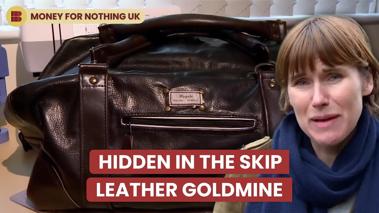 Red Leather Cushions Transformed Into Handbags | Money For Nothing