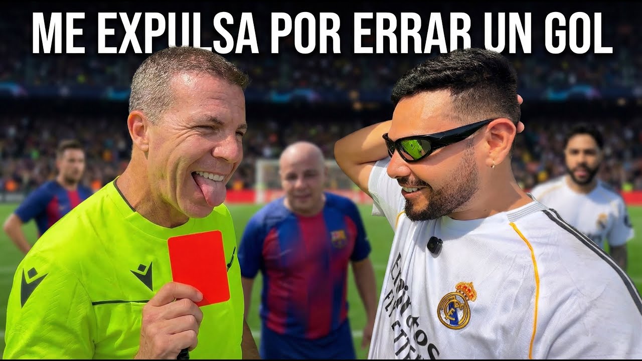 Cristóbal Soria me EXPULSÓ y me dijo que me RETIRARA del FÚTBOL 😨⚽