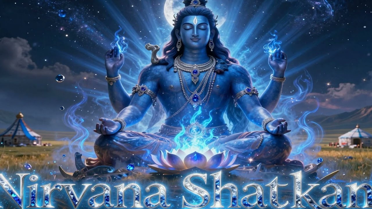 ✨ Nirvana Shatakam: Lord Shiva Pure Consciousness Meditation in Mongolia