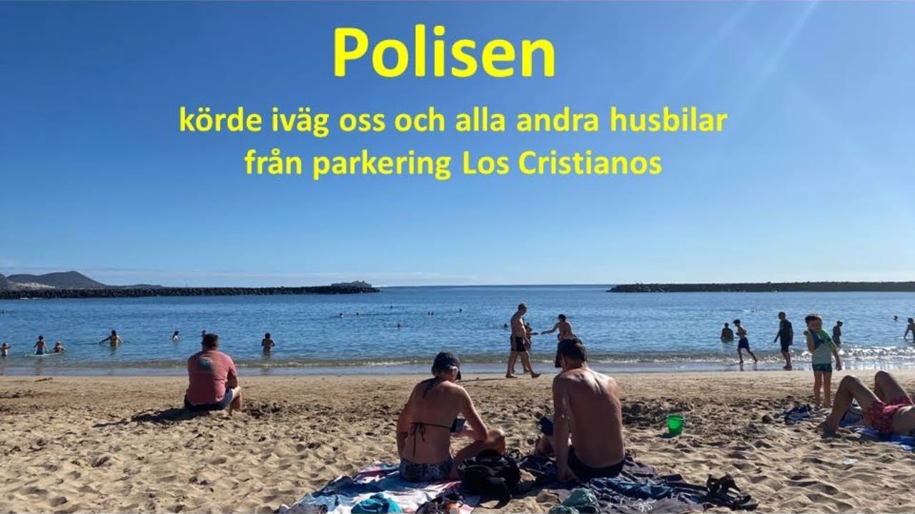 Polisen körde bort husbilar och vans från parkering på Teneriffa, besöker många fina platser S1E24