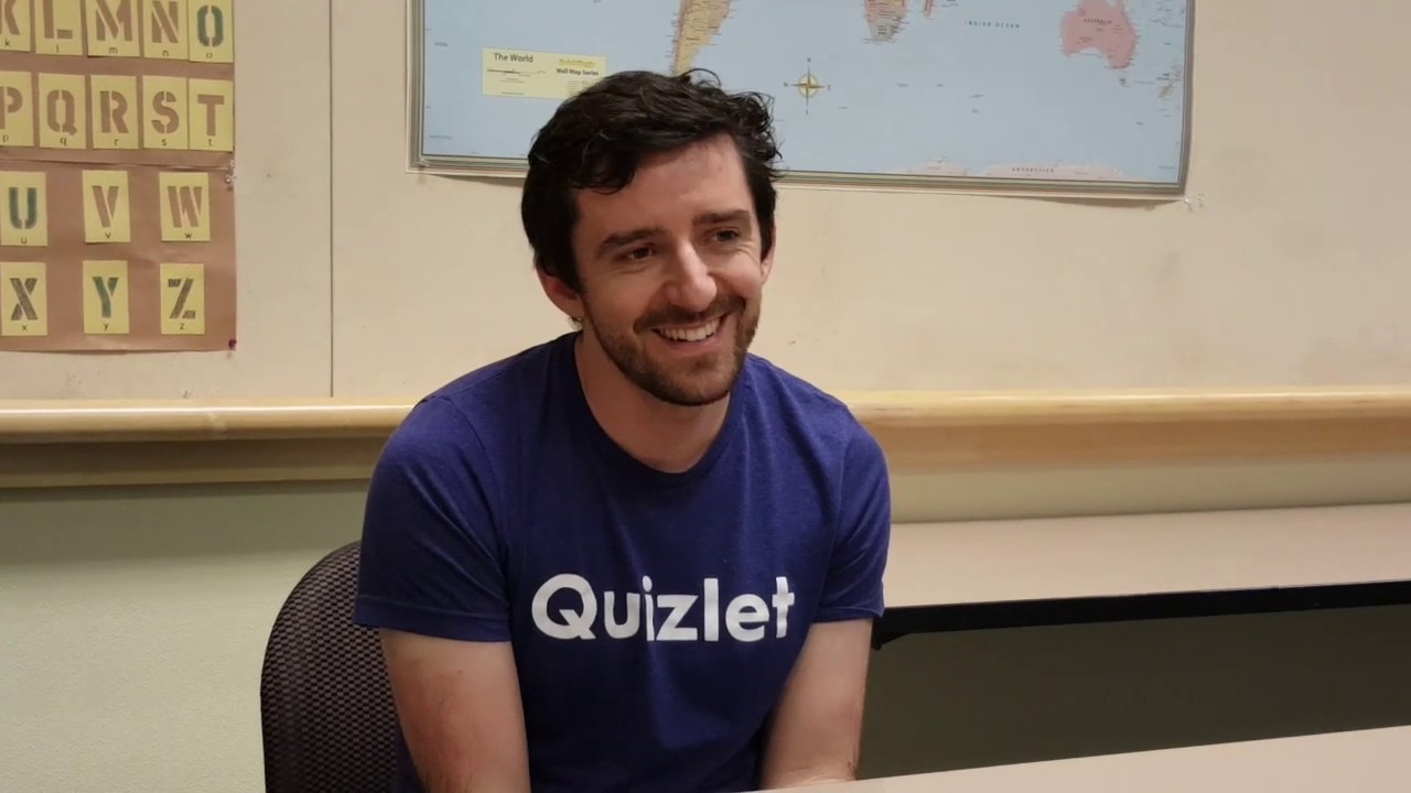 Quizlet founder Andrew Sutherland talks about its origin story at AlligatorZone.