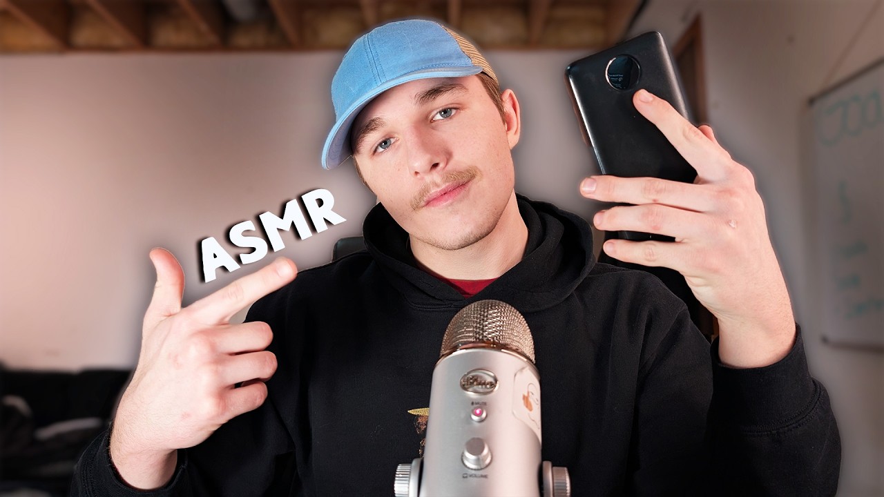ASMR Tapping Sounds with Minimal Rambling good for Relaxation, Background, and Sleep Sounds
