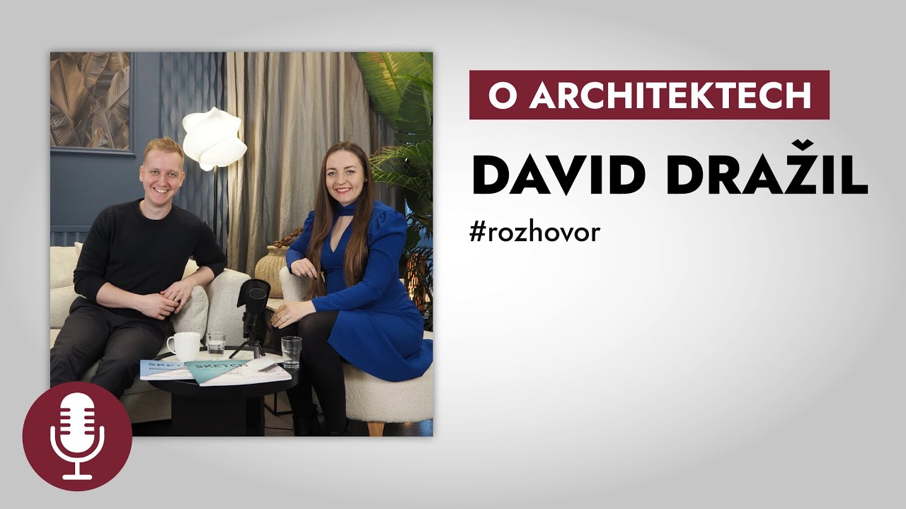 Architekt, kter&yacute; dobyl svět skicov&aacute;n&iacute;m - David Dražil | O ARCHITEKTECH