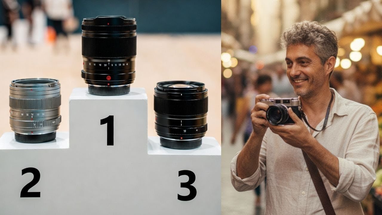 Los 3 objetivos que realmente uso para Street Photography (y por qué funcionan tan bien)